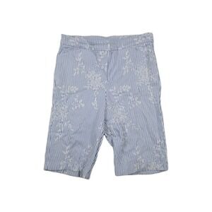 Tribal Brand Women's Size 10 Seersucker‎ Floral Print Shorts Stretch